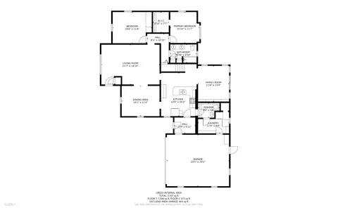 Floorplan - 1137 Mildred, Flushing, MI 48433 photo 2 of 3