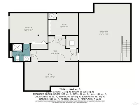 Floorplan - 309 Fieldstone, Hemlock, MI 48626 photo 2 of 2