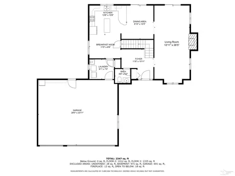 Floorplan - 2420 Baldwin, Monroe, MI 48162 photo 1 of 3