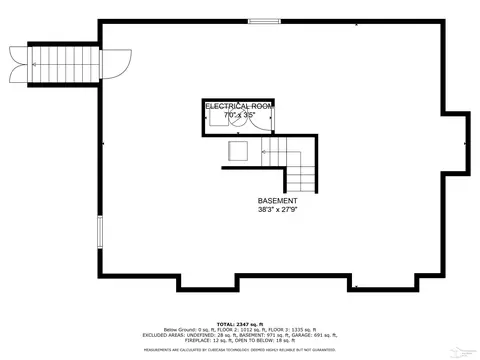 Floorplan - 2420 Baldwin, Monroe, MI 48162 photo 3 of 3