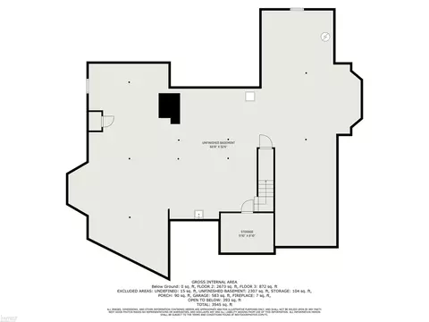 Floorplan - 3545 Hawthorne, Flint, MI 48503 photo 3 of 3