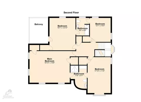 Floorplan - 1169 Buckingham Rd, Grosse Pointe Park, MI 48230 photo 2 of 4