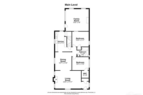 Floorplan - 1489 Roslyn, Grosse Pointe Woods, MI 48236 photo 1 of 3
