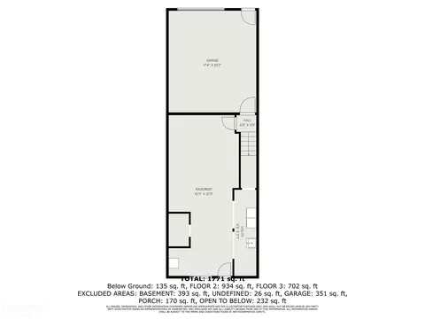 Floorplan - 1748 Castleview, Gladwin, MI 48624 photo 3 of 3