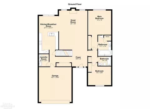 Floorplan - 20423 Milford, Macomb, MI 48044 photo 1 of 3