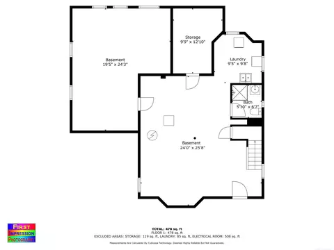 Floorplan - 1359 Audubon, Grosse Pointe Park, MI 48230 photo 3 of 3