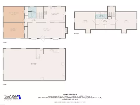 Floorplan - 9880 Puttygut, Casco, MI 48064 photo 1 of 4