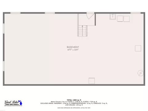 Floorplan - 9880 Puttygut, Casco, MI 48064 photo 2 of 4