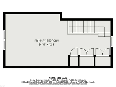 Floorplan - 2836 Berkley, Flint, MI 48504 photo 2 of 3