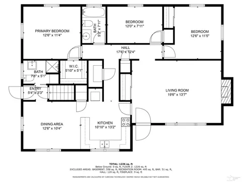 Floorplan - 5400 Rea, Dundee, MI 48131 photo 1 of 3