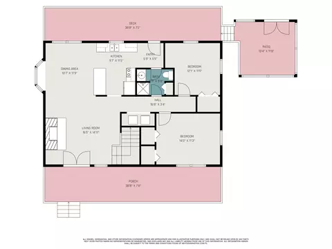 Floorplan - 2346 Croll, Beaverton, MI 48612 photo 1 of 2