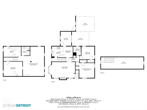 Floorplan - 2040 Allard, Grosse Pointe Woods, MI 48236 photo 4 of 4