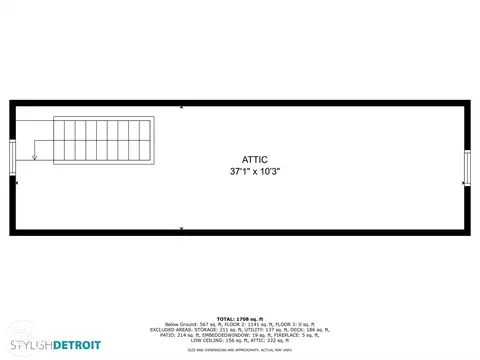 Floorplan - 2040 Allard, Grosse Pointe Woods, MI 48236 photo 3 of 4