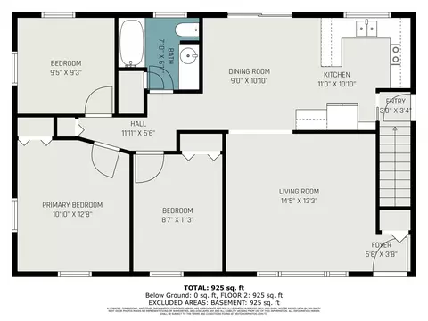Floorplan - 4359 Captains Ln, Flint, MI 48507 photo 1 of 2