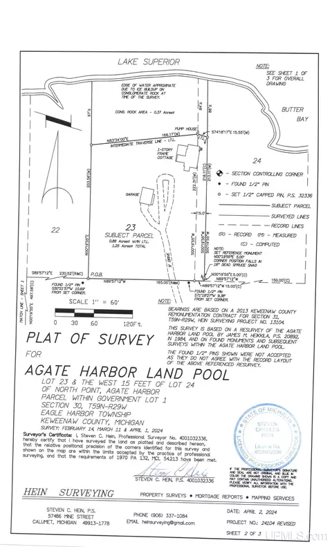 11447 N N Pt #LOT 23 & W 15' LOT #24, Eagle Harbor, MI 49950 photo 2