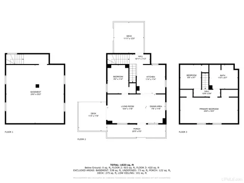 Floorplan - 611 Ashlund, Wakefield, MI 49968 photo 1 of 1