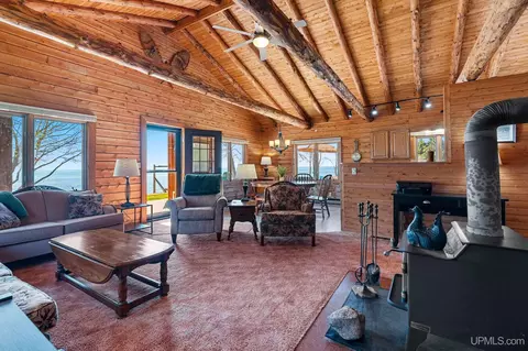Living - N11564 Blue Fox, Cedar River, MI 49887 photo 4 of 5