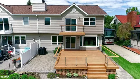 Exterior - 1416 Saint Clair Riv, Algonac, MI 48001 photo 10 of 13