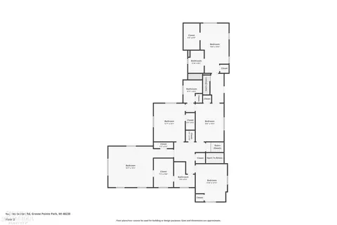 Floorplan - 606 Pemberton, Grosse Pointe Park, MI 48230 photo 3 of 4