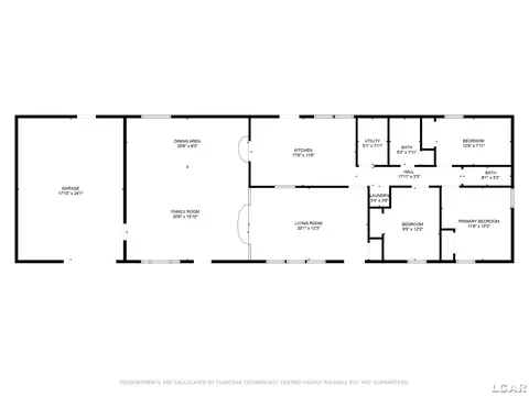 Floorplan - 1130 Lowe, Adrian, MI 49221 photo 1 of 1