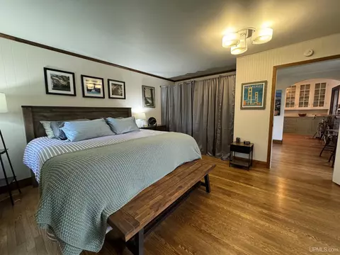 Bedroom - 209 E Chocolay, Munising, MI 49862 photo 4 of 13