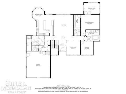 Floorplan - 599 E Burns Line Rd, Melvin, MI 48454 photo 2 of 4