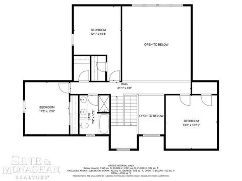 Floorplan - 599 E Burns Line Rd, Melvin, MI 48454 photo 3 of 4
