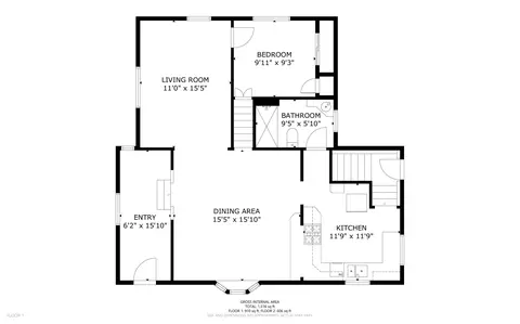 Floorplan - 4161 E Dodge, Clio, MI 48420 photo 2 of 9