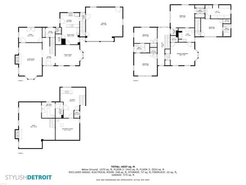 Floorplan - 280 Vendome, Grosse Pointe Farms, MI 48236 photo 4 of 4