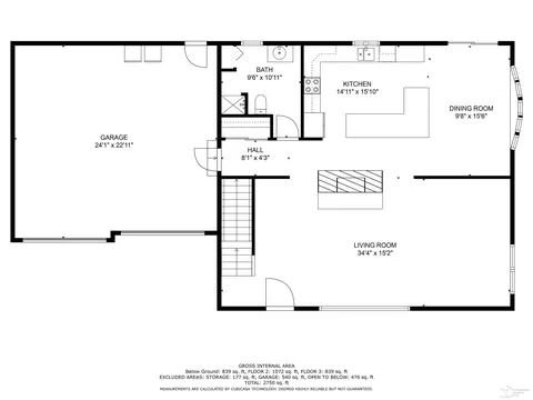 Floorplan - 16669 Davis, Dundee, MI 48131 photo 1 of 4