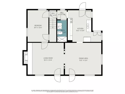 Floorplan - 5200 W M-18, Gladwin, MI 48624 photo 1 of 2
