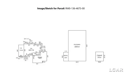 Floorplan - 5758 Plank, Adrian, MI 49221 photo 1 of 2