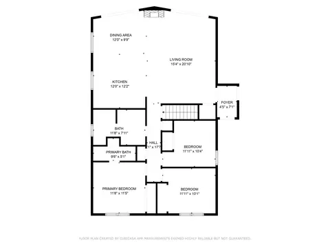 Floorplan - 4440 Hamilton, Gladwin, MI 48624 photo 2 of 3