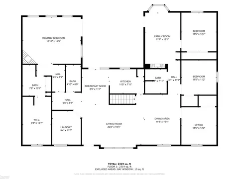 Floorplan - 7130 Lapeer, Davison, MI 48423 photo 1 of 2