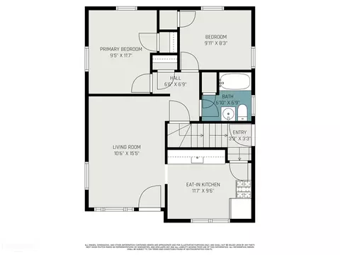 Floorplan - 3410 Whitney, Flint, MI 48503 photo 1 of 3