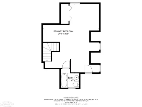 Floorplan - 17430 Maumee, Grosse Pointe, MI 48230 photo 3 of 5