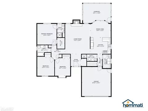 Floorplan - 16580 Stephen, Macomb, MI 48042 photo 2 of 2