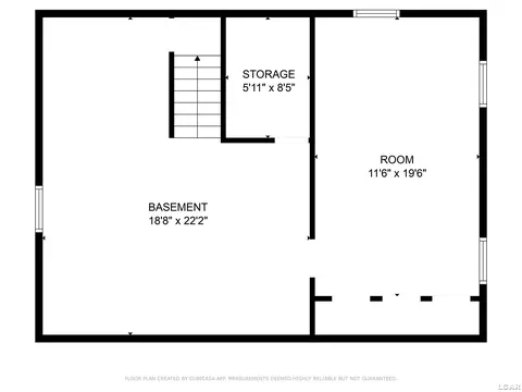 Floorplan - 809 Clinton, Adrian, MI 49221 photo 1 of 2