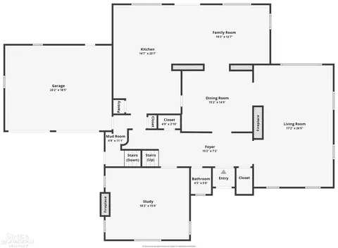 Floorplan - 184 Vendome, Grosse Pointe Farms, MI 48236 photo 1 of 3