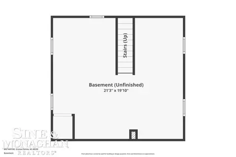 Floorplan - 845 Neff, Grosse Pointe, MI 48230 photo 1 of 4