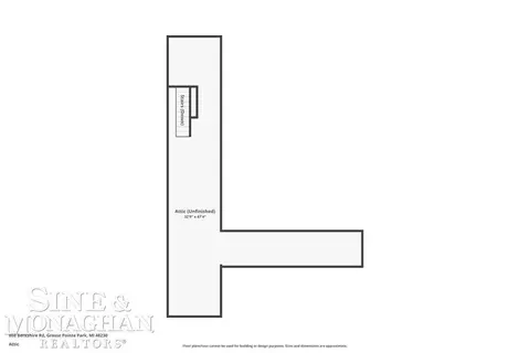 Floorplan - 808 Berkshire, Grosse Pointe, MI 48230 photo 4 of 6