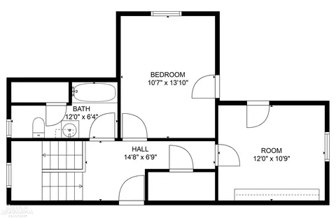 Floorplan - 1363 Yorkshire, Grosse Pointe Park, MI 48230 photo 3 of 5