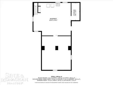 Floorplan - 1423 St Clair Riv, Algonac, MI 48001 photo 4 of 4