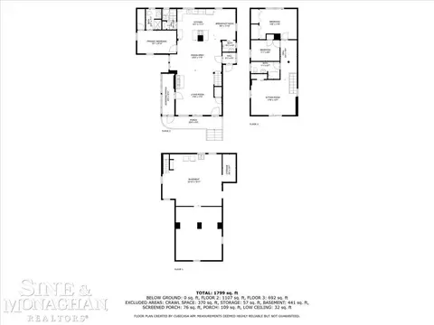 Floorplan - 1423 St Clair Riv, Algonac, MI 48001 photo 1 of 4