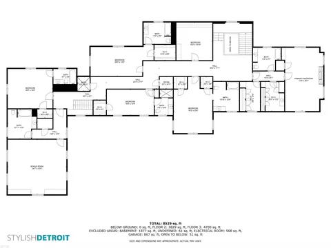 Floorplan - 382 Provencal, Grosse Pointe Farms, MI 48236 photo 2 of 4