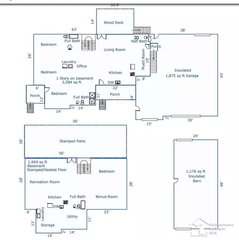 Floorplan - 9659 Townsend, Maybee, MI 48159 photo 1 of 1