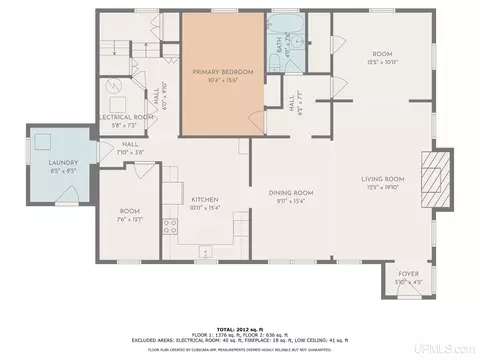 Floorplan - 3232 S 8th, Escanaba, MI 49829 photo 1 of 1