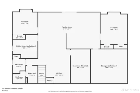 Floorplan - 23 Chipman, Ishpeming, MI 49849 photo 1 of 4