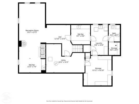 Floorplan - 1487 N Renaud, Grosse Pointe Woods, MI 48236 photo 3 of 3