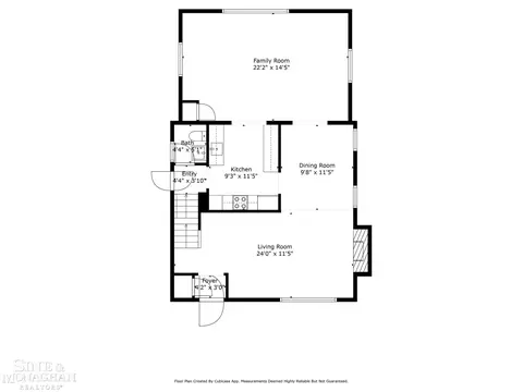 Floorplan - 1653 Bournemouth, Grosse Pointe Woods, MI 48236 photo 1 of 4